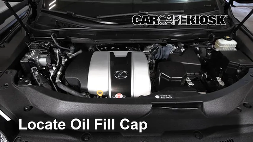 2018 Lexus RX350L 3.5L V6 Oil